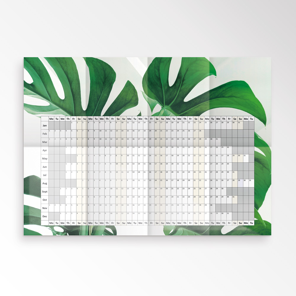 Folded Wall Planner