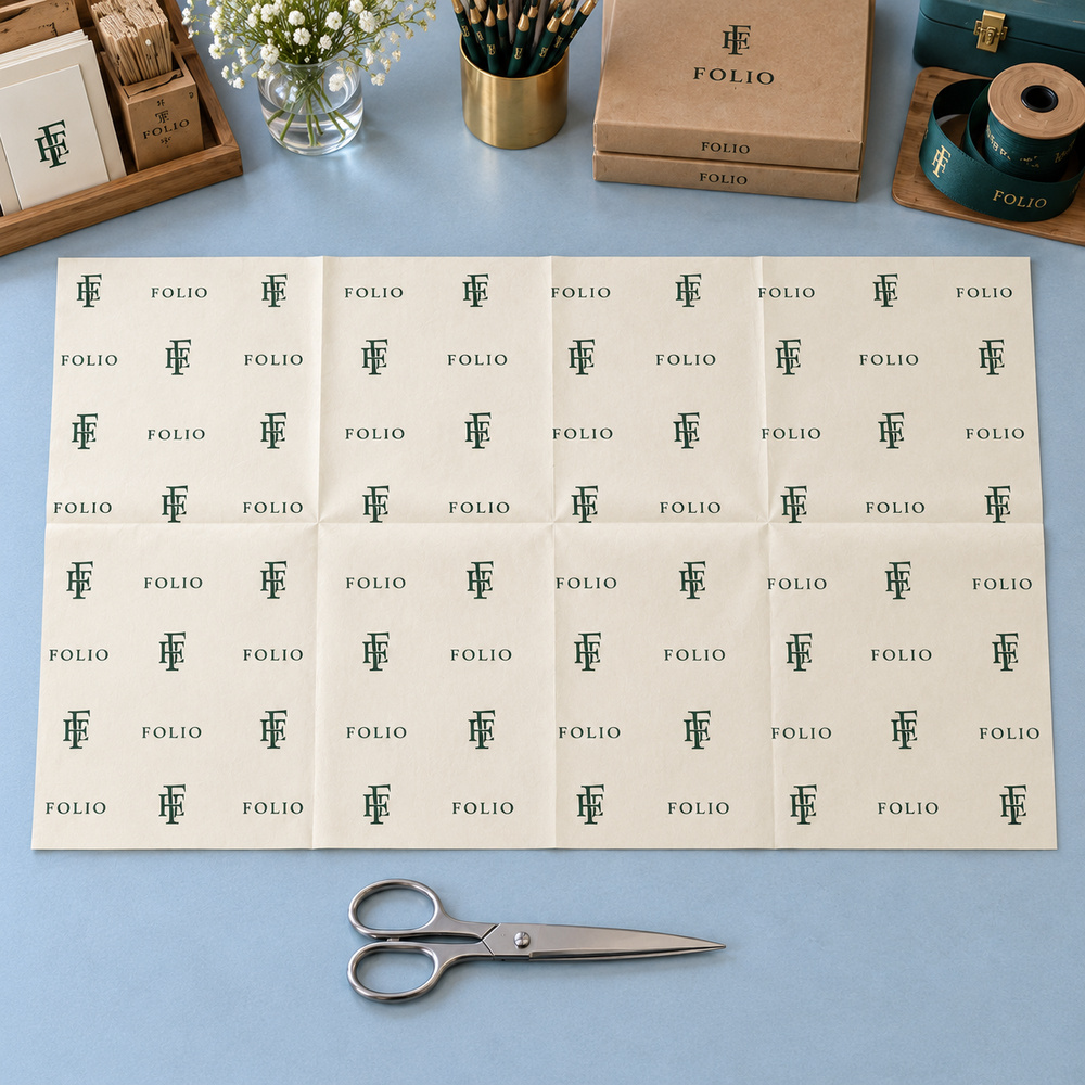 Folded Wrapping Paper