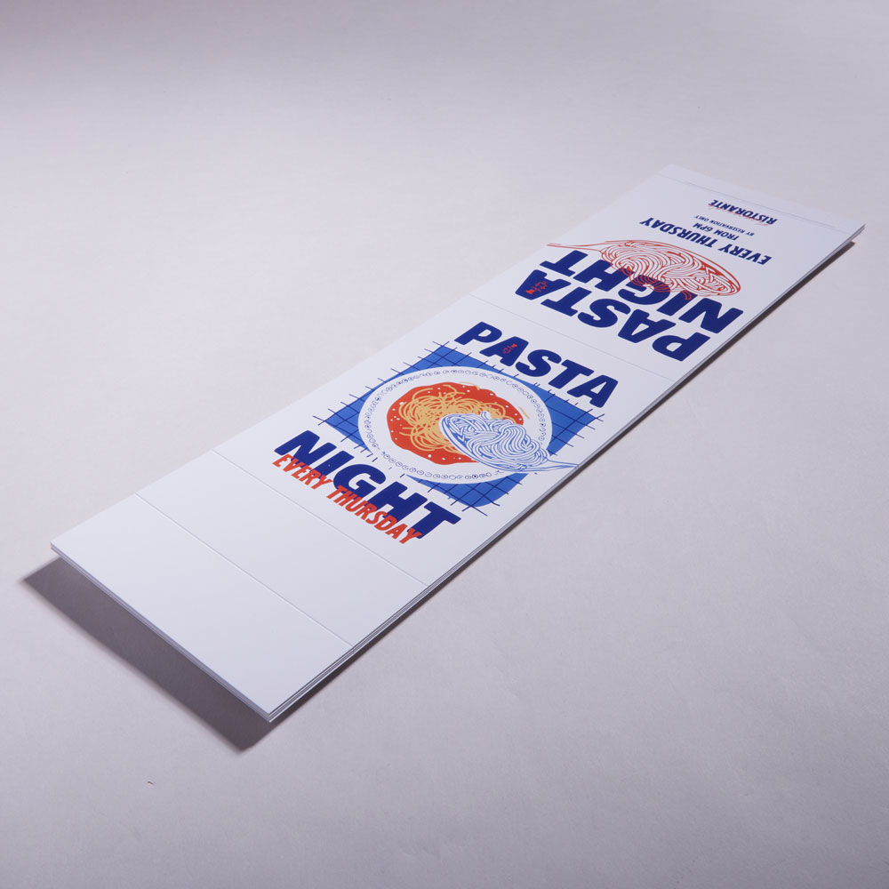 Tent Card Flat