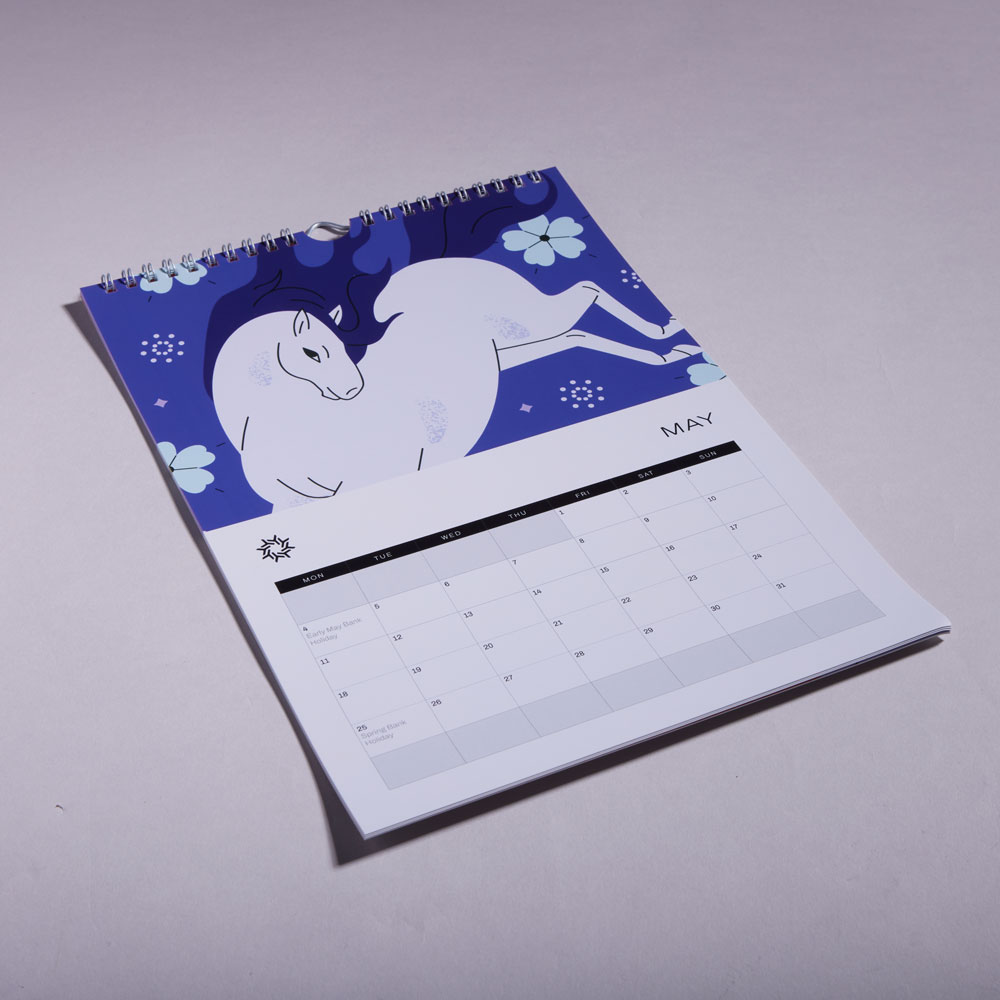 Wall Calendar Flat