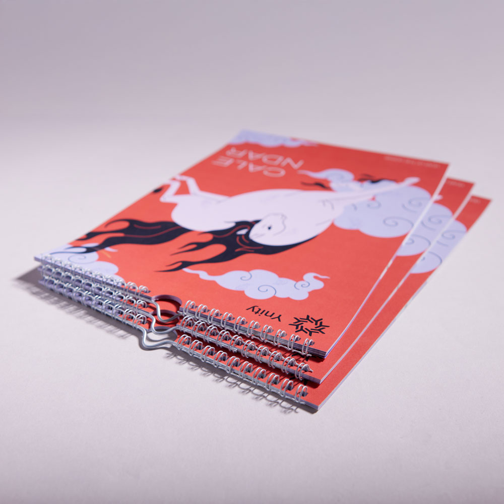 Wall Calendars Flat Fanned Out