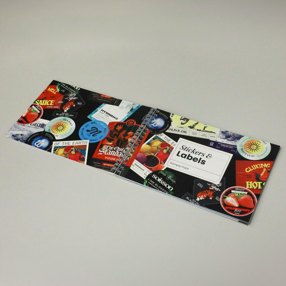 Stickers & Labels Sample Pack