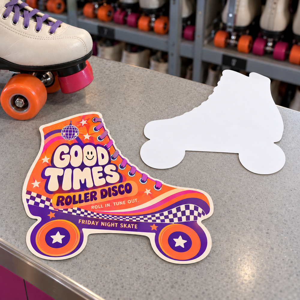 Route1Print - Custom Shape Flyers
