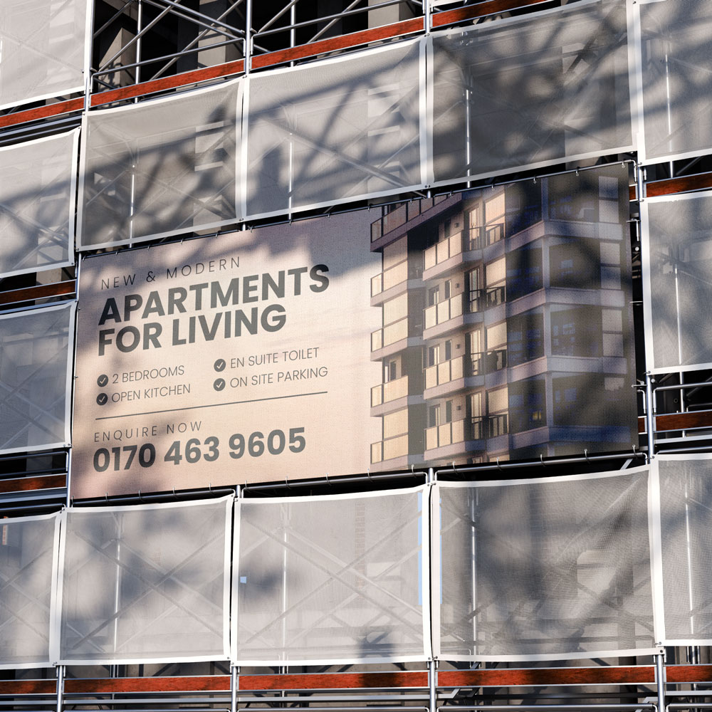Route 1 Print | Building Wraps