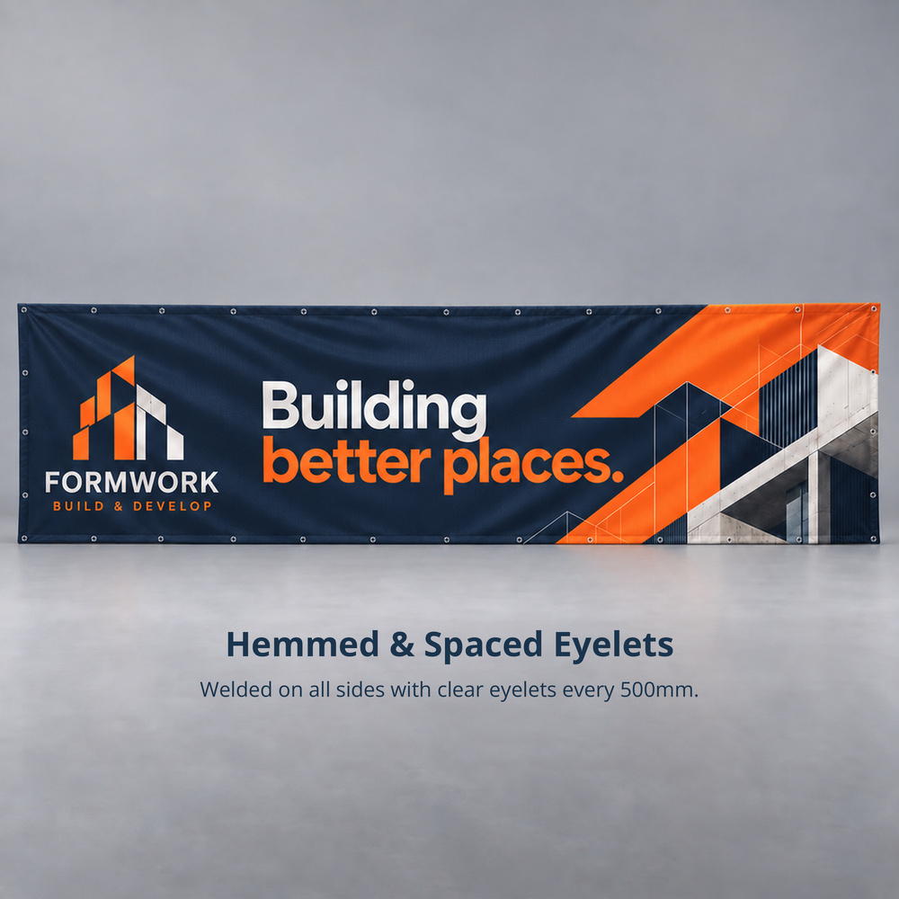 Route 1 Print | Building Wraps 
