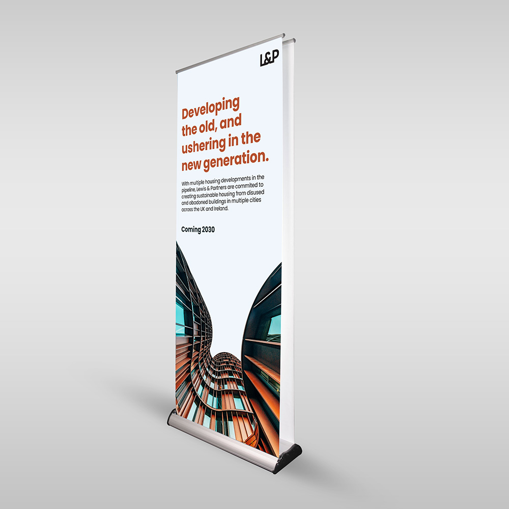 Double-Sided Roller Banner