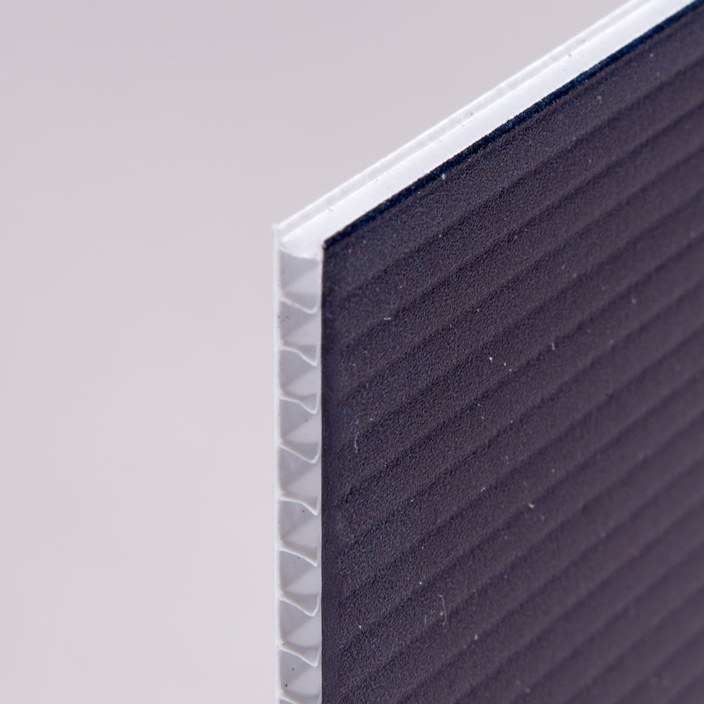 3.5mm White Fluted Correx® by Corplex