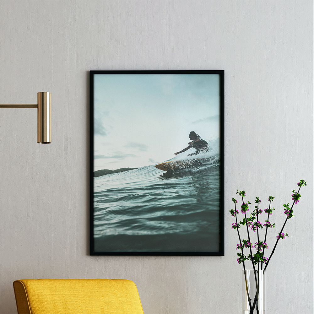 Large Format Poster Surfing