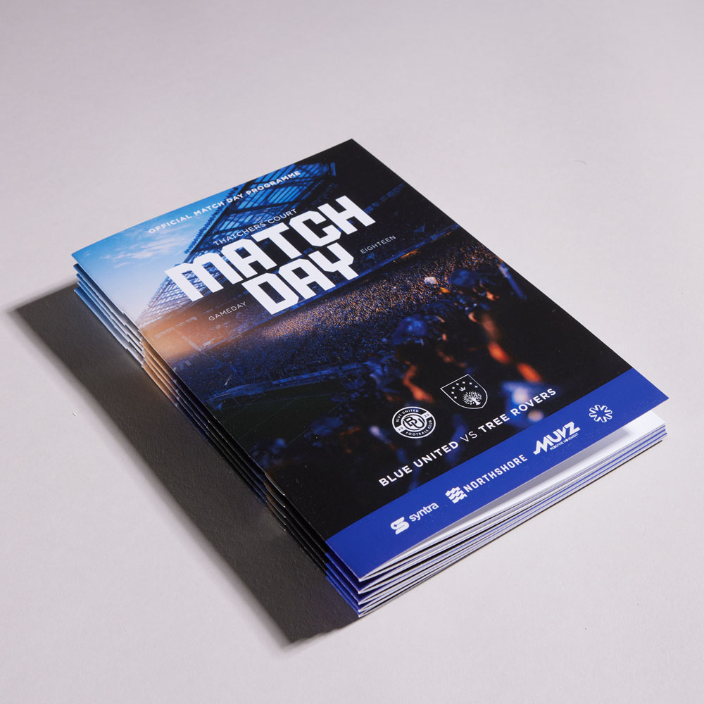 A5 Stapled Booklet Stack
