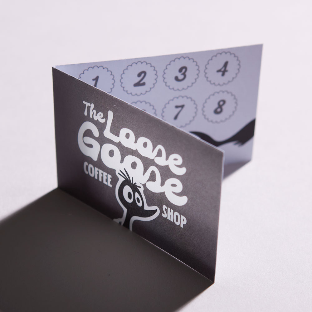 Folded Business Card