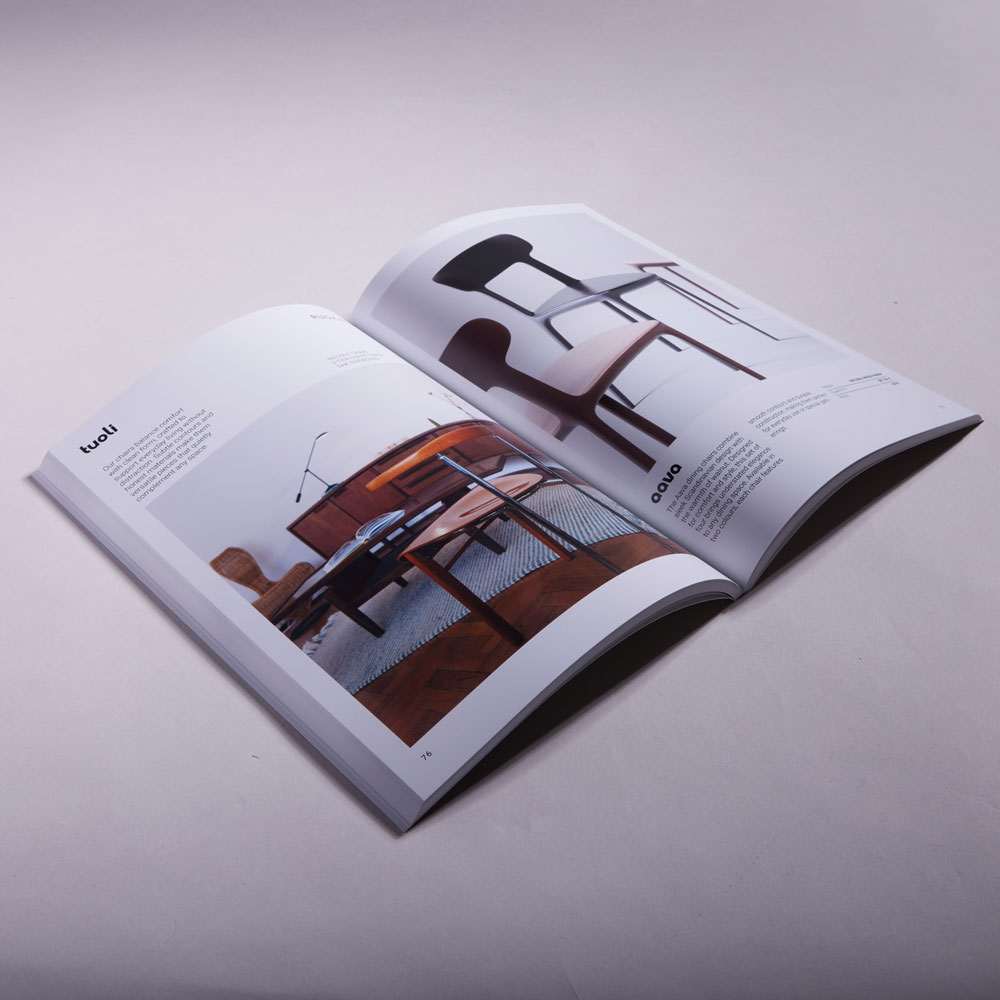 Perfect Bound Book Open