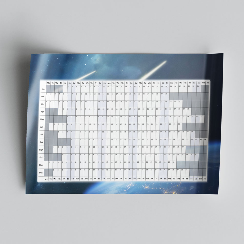Flat Wall Planner