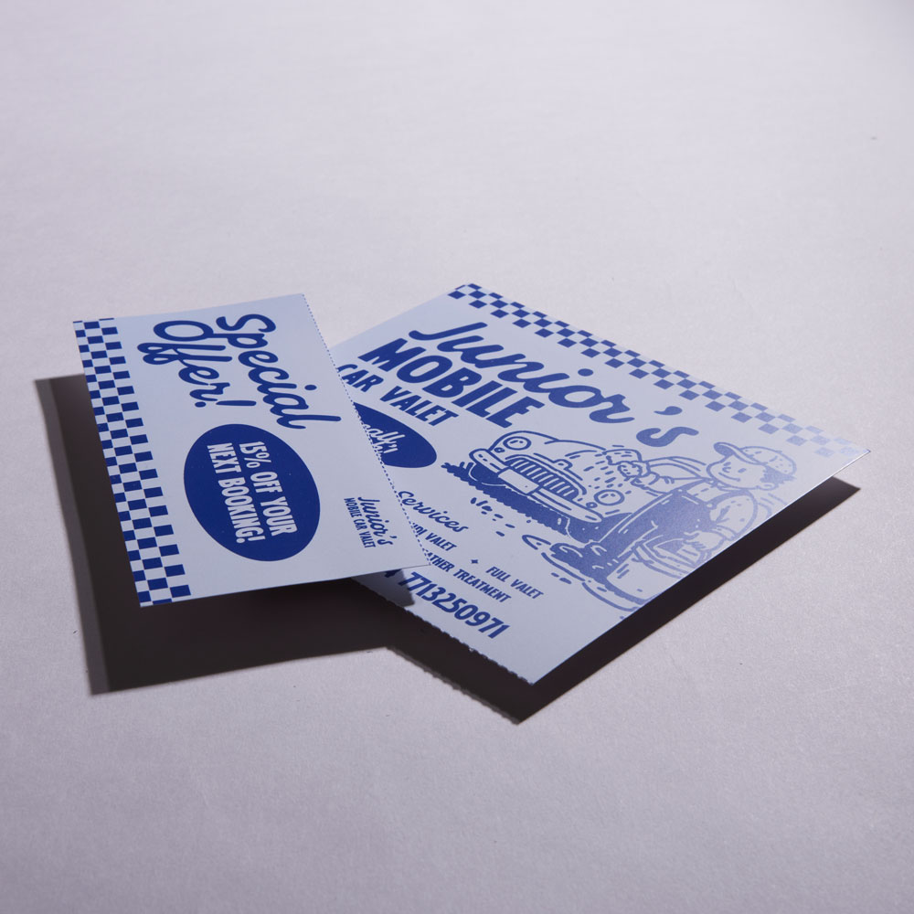 Perforated Flyer Torn 